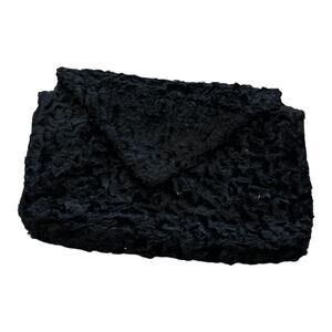 Clutch Purse Envelope Style Fuzzy Retro Vibes